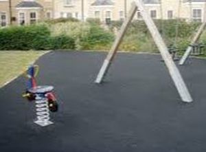 Small Paved Playground Jersey Strong Paving NJ