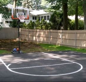 Basketball Court Jersey Strong Paving NJ