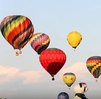 Hot-Air Balloon Festival Jersey Strong Paving Hunterdon County NJ