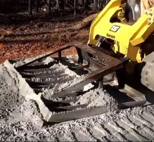 Skid Steer Levels Gravel Driveway Jersey Strong Paving NJ